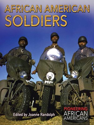 cover image of African American Soldiers